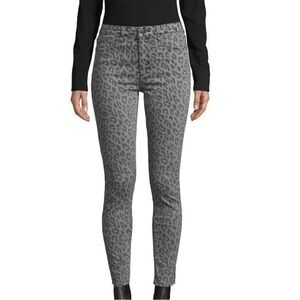 NWT Joe's Jeans High Rise Skinny Jeans Leopard Print (Sz. 25)